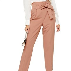 Topshop Belt Peg Pants
